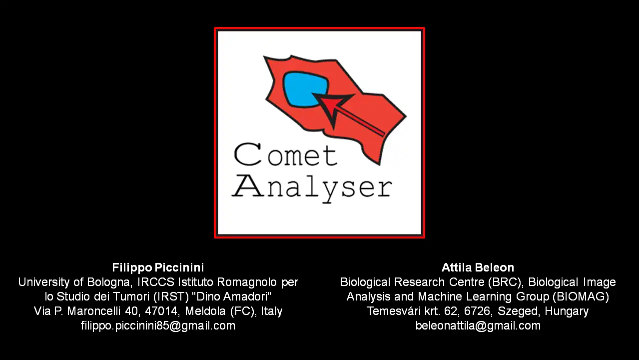 Download web tool or web app CometAnalyser