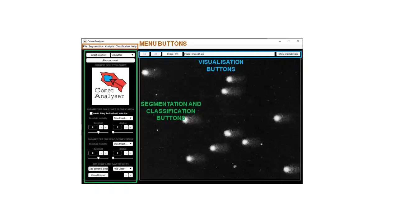 Download web tool or web app CometAnalyser