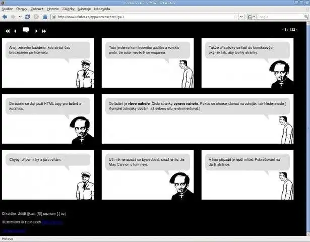 Laden Sie das Web-Tool oder die Web-App Comics Chat herunter