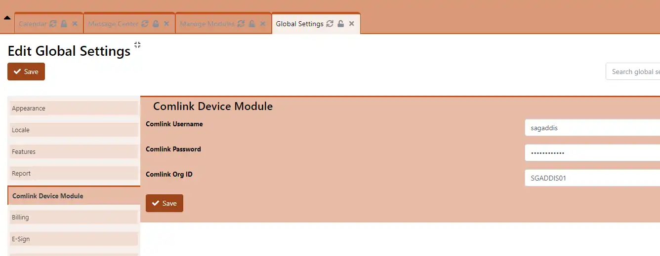 Web ツールまたは Web アプリをダウンロード Comlink Medical Devices OpenEMR