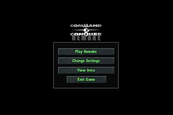 Unduh alat web atau aplikasi web Command Conquer Remake untuk dijalankan di Windows online melalui Linux online