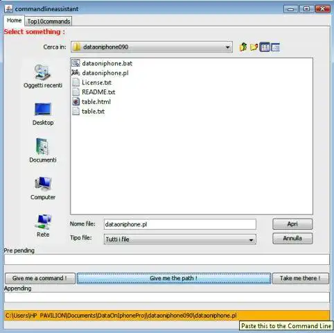 Завантажте веб-інструмент або веб-програму Command Line Assistant