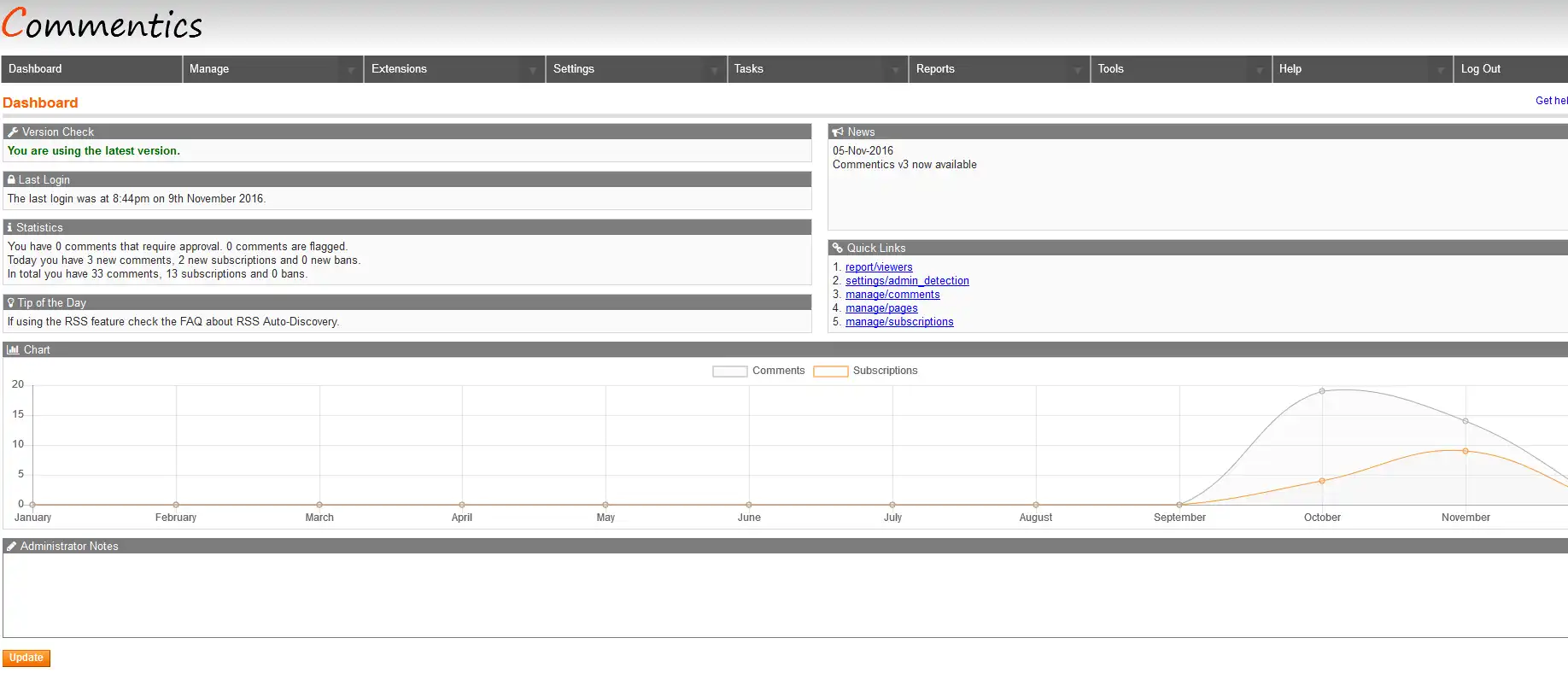 Mag-download ng web tool o web app Commentics