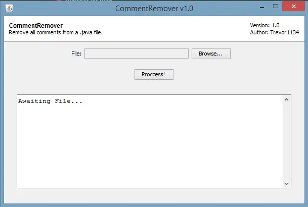 Scarica lo strumento Web o l'app Web CommentRemover