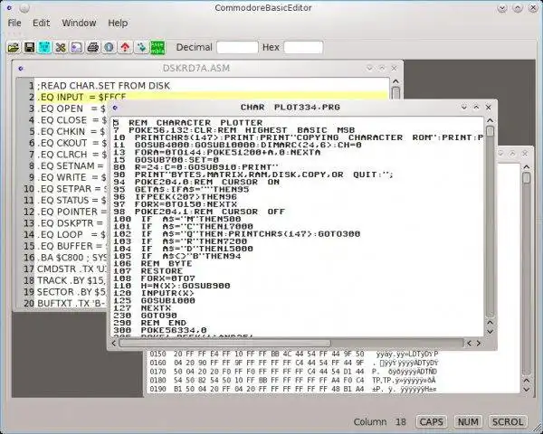 Download web tool or web app CommodoreEditor