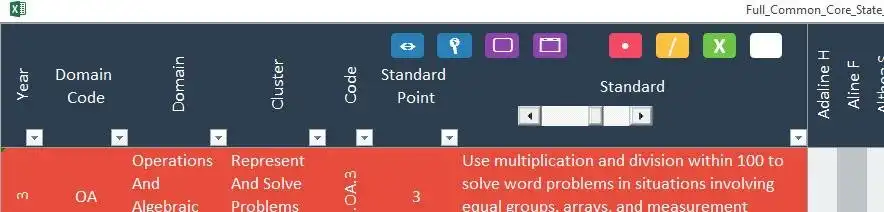 Download de webtool of webapp Common Core Interactive Assessment Grid