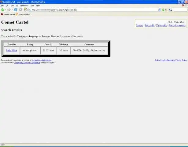 Download webtool of webapp Coördinator Community Services