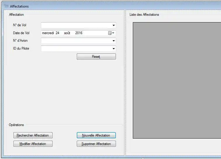 Download web tool or web app Compagnie Aérienne