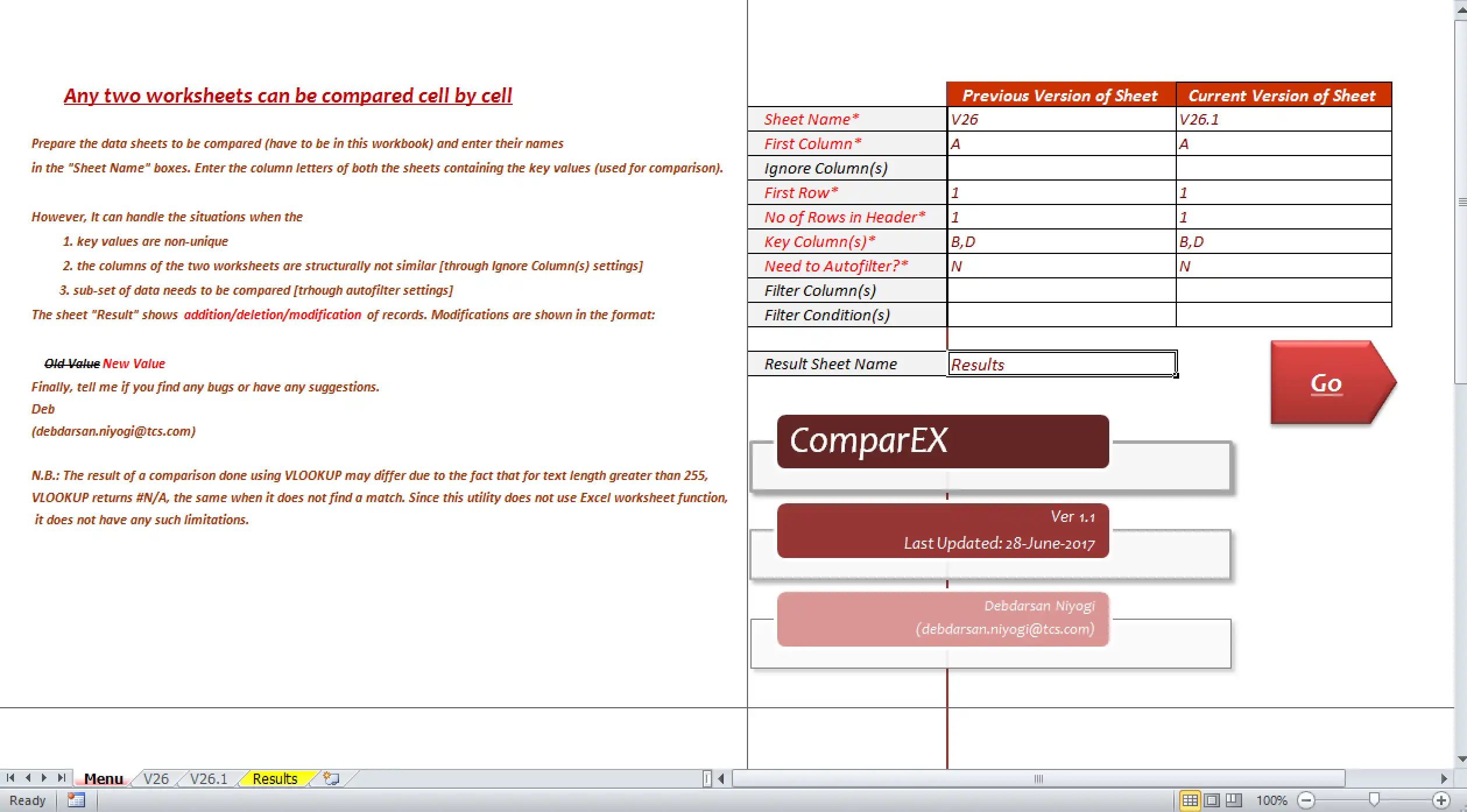 Unduh alat web atau aplikasi web BandingkanX