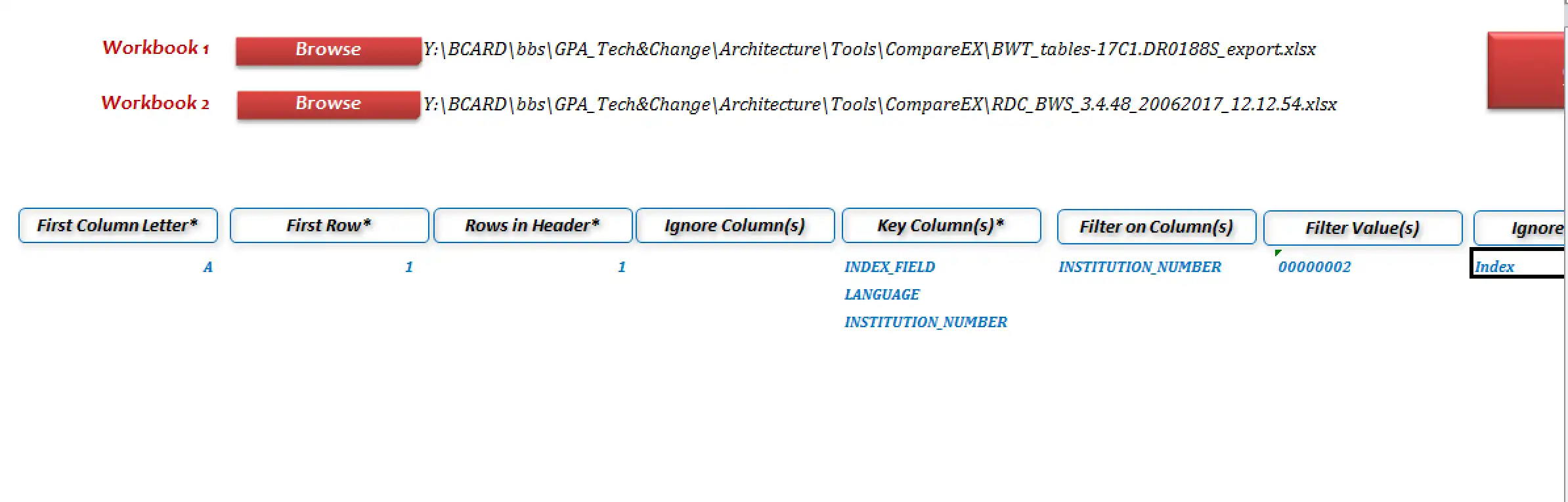 Download web tool or web app CompareX