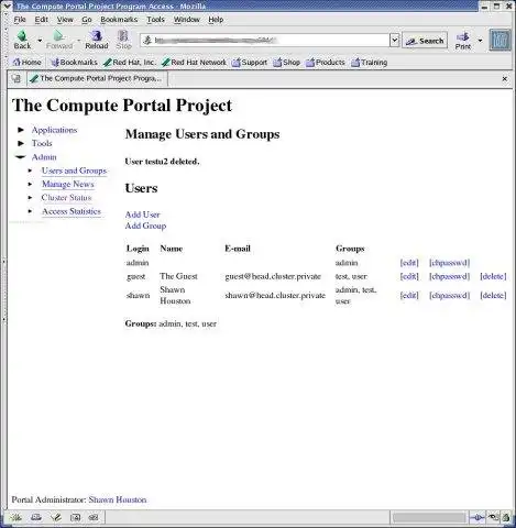 Unduh alat web atau aplikasi web ComputePortalProject