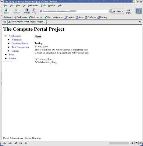 قم بتنزيل أداة الويب أو تطبيق الويب ComputePortalProject