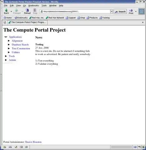 Web ツールまたは Web アプリ ComputePortalProject をダウンロードする