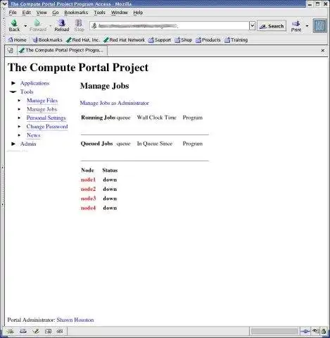 Web ツールまたは Web アプリ ComputePortalProject をダウンロードする