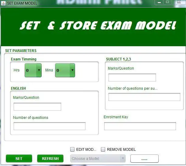 Download web tool or web app Computer Based Testing System