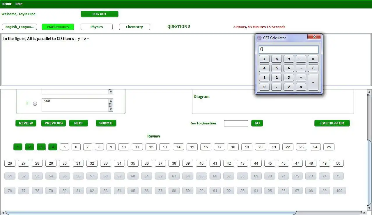 Download web tool or web app Computer Based Testing System