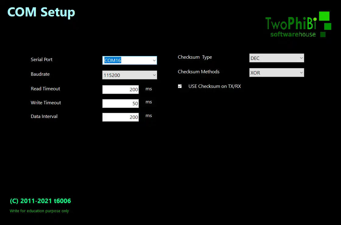 Download webtool of webapp COM Serial Terminal