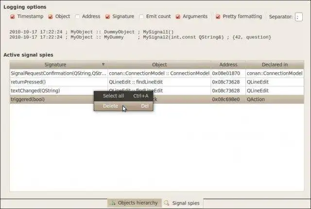 Download webtool of webapp Conan voor Qt