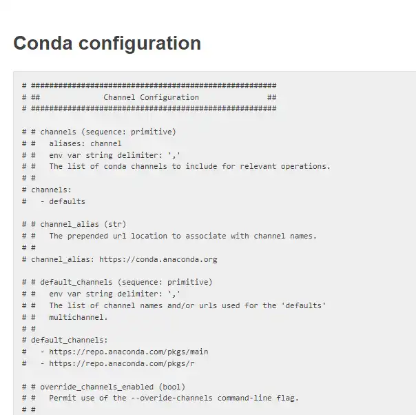 Download web tool or web app Conda