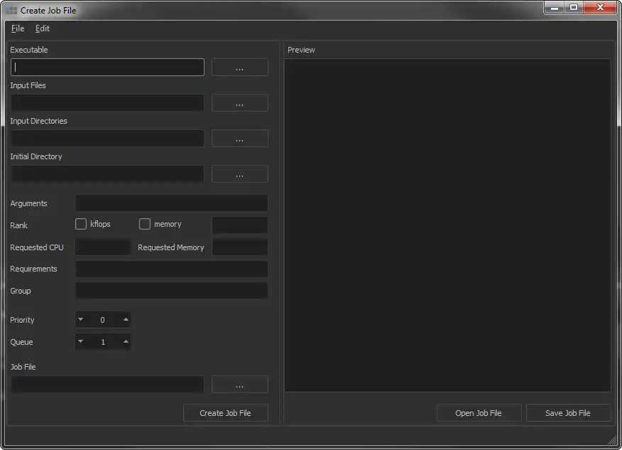 Download web tool or web app Condor GUI to run in Windows online over Linux online
