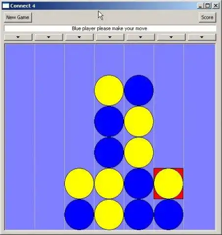 Download web tool or web app Connect4 Game using Java, SWT, Draw2D to run in Linux online