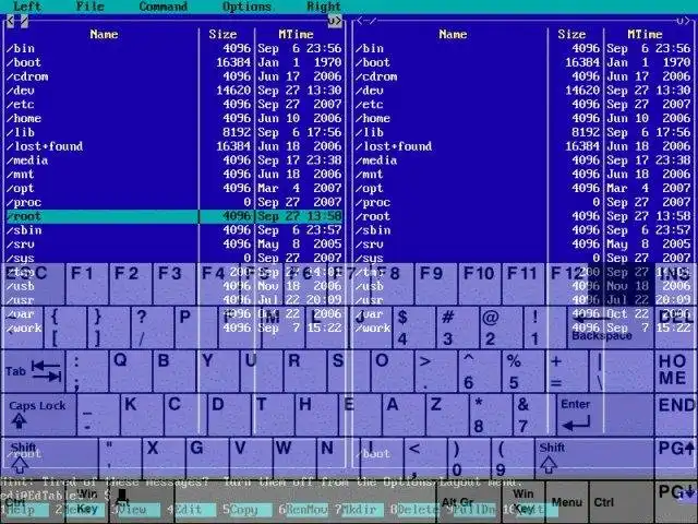 Download web tool or web app console virtual keyboard