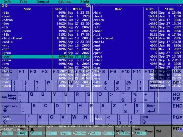Download web tool or web app console virtual keyboard to run in Linux online