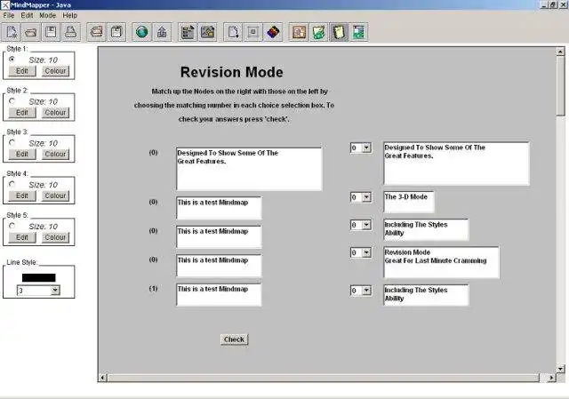 Download web tool or web app Conspicio Mindmapper