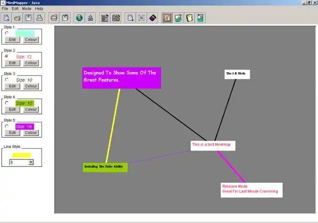 Conspicio Mindmapper വെബ് ടൂൾ അല്ലെങ്കിൽ വെബ് ആപ്പ് ഡൗൺലോഡ് ചെയ്യുക