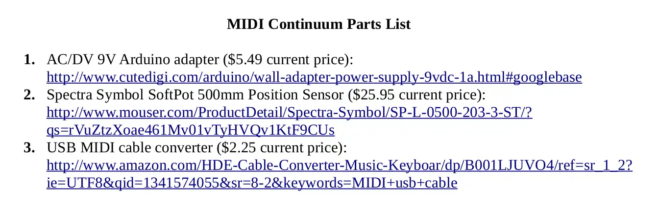 Download web tool or web app Continuum (Arduino MIDI Controller)