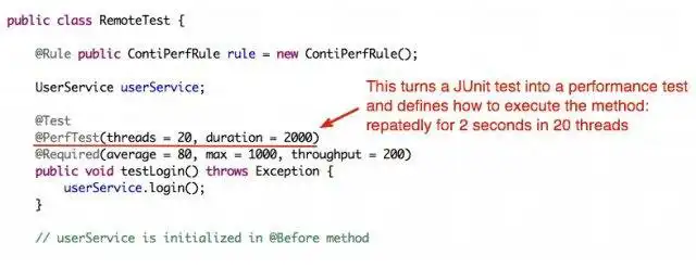 Download web tool or web app ContiPerf