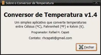Mag-download ng web tool o web app na Conversor de Temperaturas