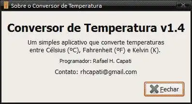 Download web tool or web app Conversor de Temperaturas
