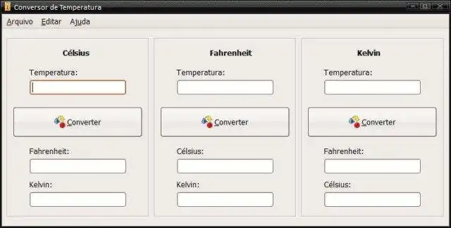 Download web tool or web app Conversor de Temperaturas