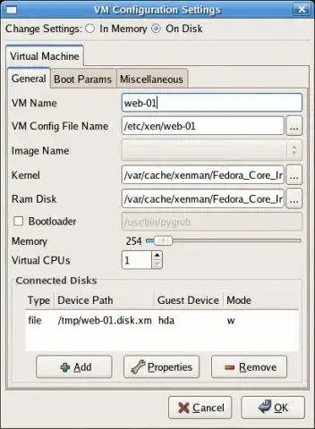 Download web tool or web app ConVirt