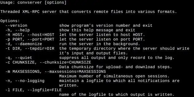 Download web tool or web app convserver