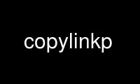 Run copylinkp in OnWorks free hosting provider over Ubuntu Online, Fedora Online, Windows online emulator or MAC OS online emulator