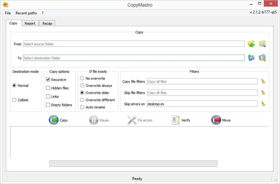 Download web tool or web app CopyMastro