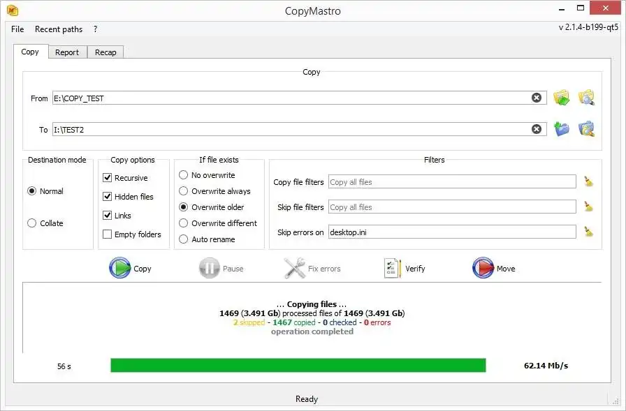 Download web tool or web app CopyMastro