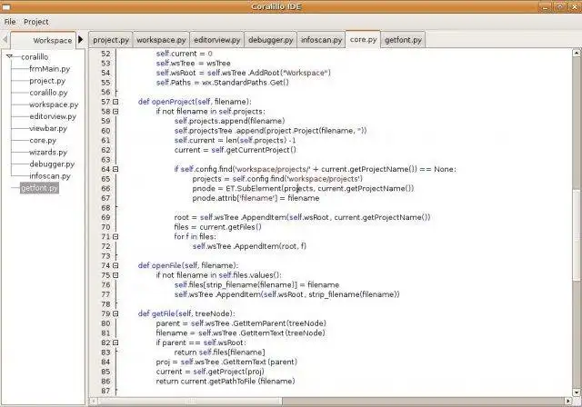 Mag-download ng web tool o web app na Coralillo Python Development Environment