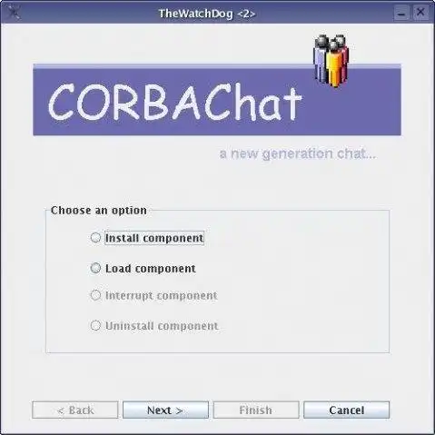 Завантажте веб-інструмент або веб-програму CORBAChat