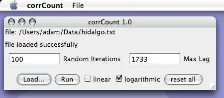 Download web tool or web app corrCount to run in Linux online