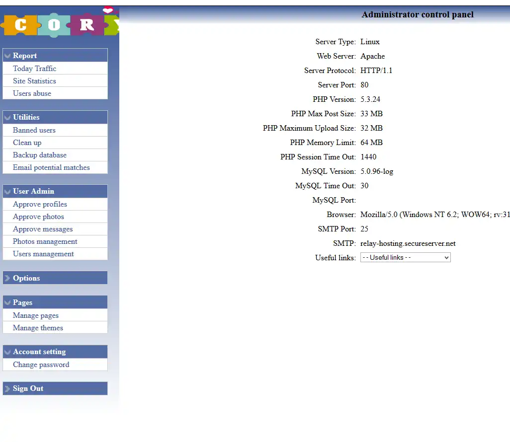 Descargar la herramienta web o la aplicación web Cory Dating script