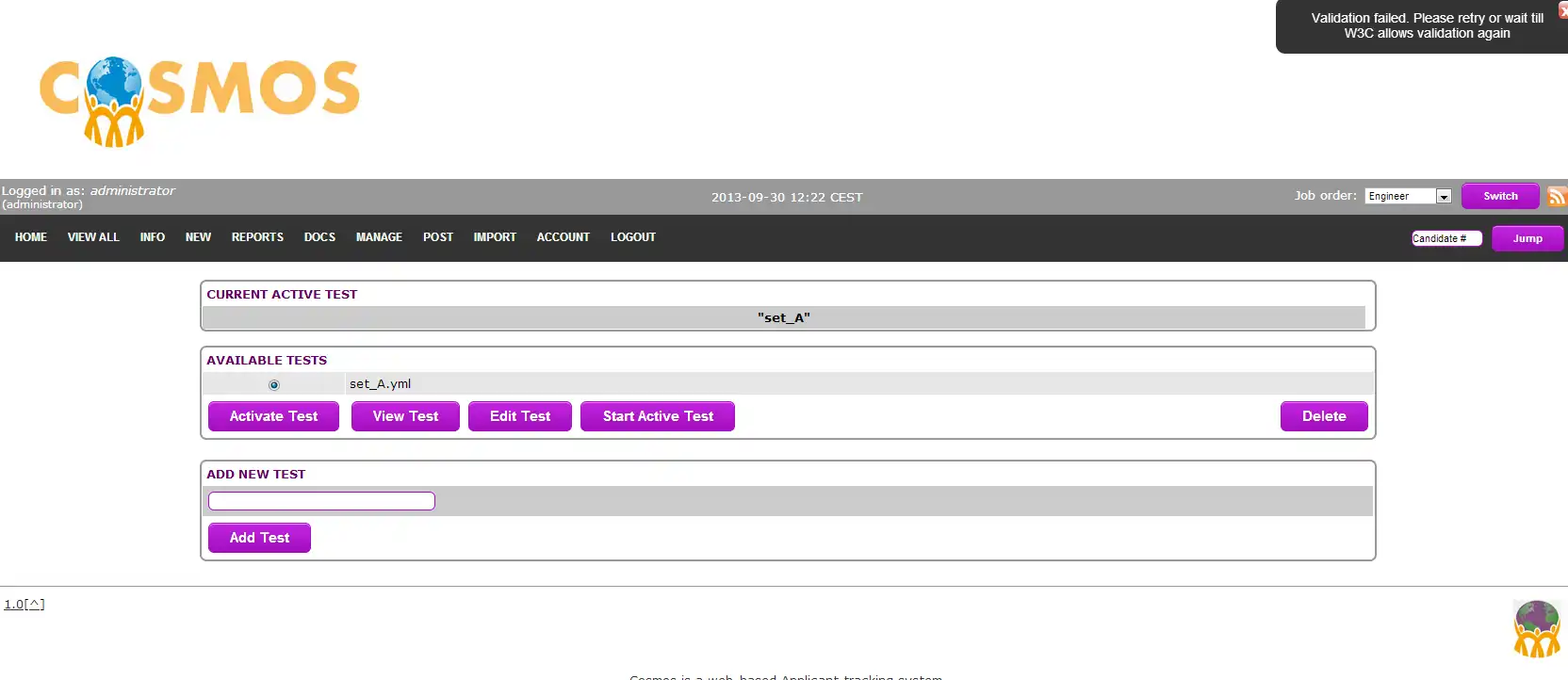 Download web tool or web app COSMOS