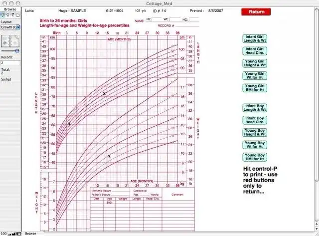 Download web tool or web app CottageMed™ EHR