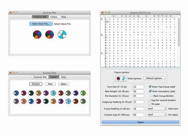 Téléchargez l'outil Web ou l'application Web Coulson Plot Generator pour l'exécuter sous Linux en ligne