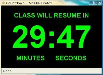 Descărcați instrumentul web sau aplicația web Countdown Timers