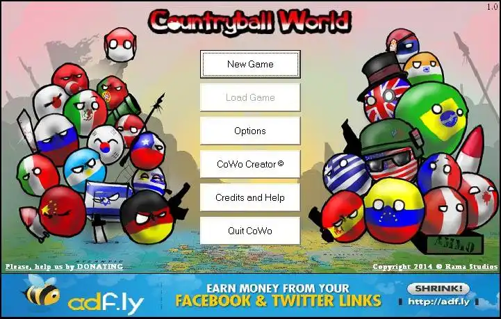 Download web tool or web app Countryball World