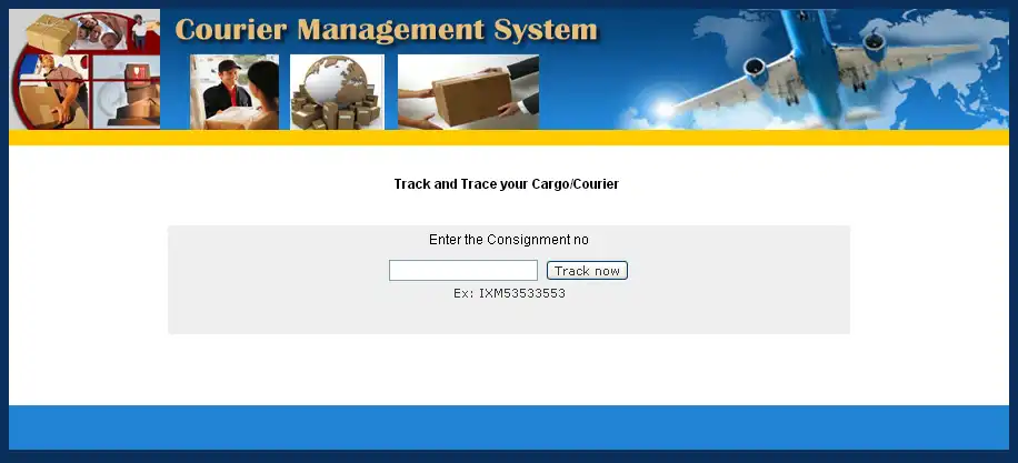 Download web tool or web app Courier Management System