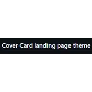 Free download Cover Card landing page theme Linux app to run online in Ubuntu online, Fedora online or Debian online